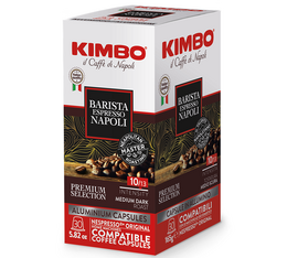 30 Nespresso* Original kompatible Kapseln Espresso Barista Napoli – KIMBO