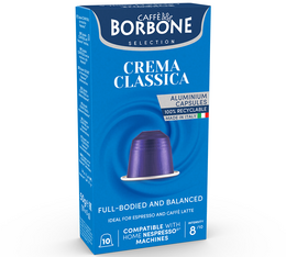 10 Nespresso* Original kompatible Kapseln Crema Classica – CAFFÈ BORBONE