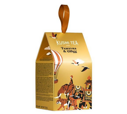 Kusmi Tea - Weihnachtstee Häuschen mit 2 Miniatur Tees - Tsarevna et Glögg