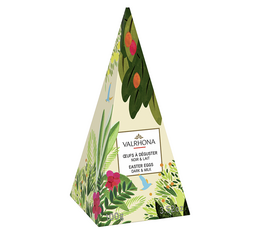 Valrhona - Ostereier - Praliné aus Zartbitter- und Vollmilchschokolade Ganache Tanariva 33 % - 100 g