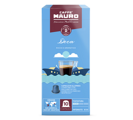 10 Nespresso* Original kompatible Kapseln Entkoffeiniert – CAFFÈ MAURO