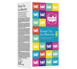 Teesortiment-Box Bio-Wohlfühltee - 24 Teebeutel- Kusmi Tea