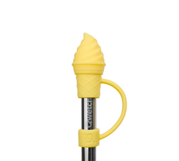 Strohhalmaufsatz für Thermosbecher - Zitroneneis