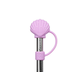 Strohhalmaufsatz für Thermosbecher - Muschel/ rosa