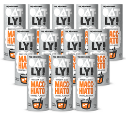 Oatly - Barista Iced Caramel Macchiato - 12 x 235 ml 