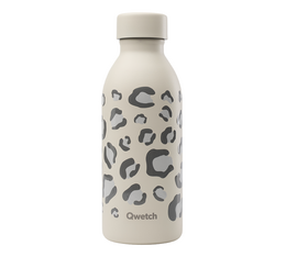 Qwetch - Thermoskanne ICON mit Leopardenmuster 500 ml 