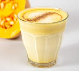verre de pumpkin spice latte bio