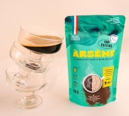 espresso de cafe de lupin arsene dans un verre