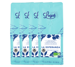 Cafés Lugat - La Esperanza - Bio-Kaffeebohnen 4x250 g