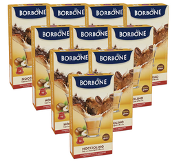 CAFFE BORBONE - Nocciolino - kompatibel mit Nespresso® - 100 Kapseln