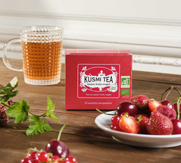 kusmi tea the noir fruits rouges sachets