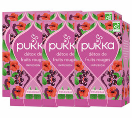 Detoxtee für Geschäftskunden rote Früchten Bio - 6 x 20 Teebeutel - Pukka