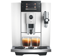Jura - Kaffeevollautomat E8 Diamond White (ED) inklusive Smart Connect als Geschenk