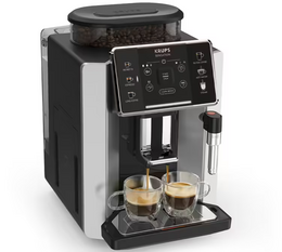 Krups Kaffeevollautomat Sensation grau und schwarz