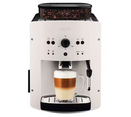 Krups Kaffeevollautomat Essential weiß EA 8105