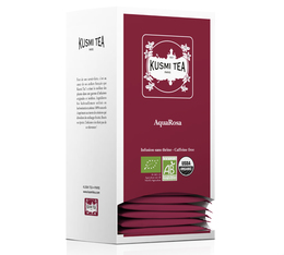 Kräutertee AquaRosa Bio für Geschäftskunden - 25 Teebeutel - Kusmi Tea