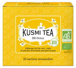 Grüner Tee und Mate BB Detox bio - 20 Teebeutel - Kusmi Tea