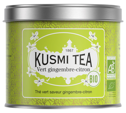 Grüner Tee Ingwer-Zitrone Bio - Metalldose 100 g - Kusmi Tea