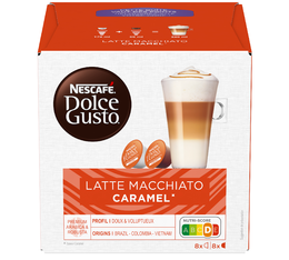16 Latte Macchiato Caramel Kapseln – Nescafe* Dolce Gusto*