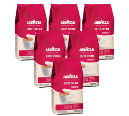 Lavazza - Caffe Crema Classico Kaffeebohnen 6 x 1 kg