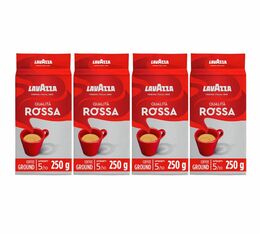 Lavazza - Qualità Rossa gemahlener Kaffee 4 x 250 g