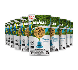 100 Nespresso* Original kompatible Kapseln Tierra Amazonie Bio – LAVAZZA