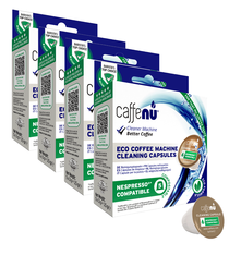 CAFFENU Reinigungskapseln ECO für Nespresso®-Maschine 4 x 5