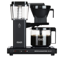 Moccamaster - Filterkaffeemaschine KBG Select Schwarz matt 1,25 l