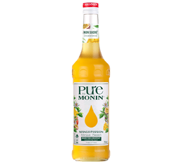 Pure by Monin Mango Passion Konzentrat ohne Zuckerzusatz, 0,7L 