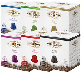 Probierset  60 Nespresso* Original kompatible Kapseln – MISCELA D'ORO
