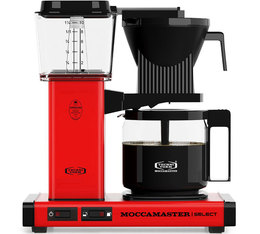 Moccamaster - Filterkaffeemaschine KBG Select Rot 1,25 l