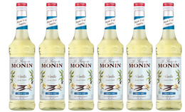 Monin Sirup Vanille ohne Zucker 0,7 L x 6