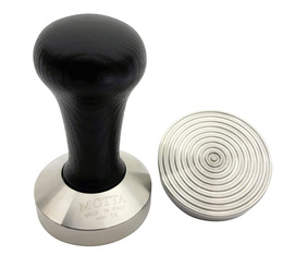 Motta - Tamper 58 mm mit Griff aus schwarzem Holz