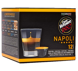 12 Nescafe* Dolce Gusto* kompatible Kapseln Napoli – Caffe Vergnano