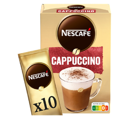 Nescafé - Cappucino löslicher Kaffee - 10 Sticks