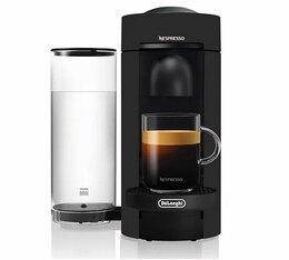 Delonghi - Nespresso* Original-kompatible Kapselmaschine Vertuo Plus ENV150.B Schwarz