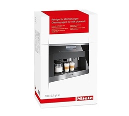 Miele - Reiniger für Milchleitungen Kaffeevollautomaten Pulverform x 100 Beutel