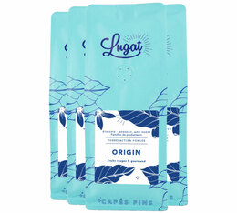 Cafés Lugat - Origin - Kaffeebohnen 4 x 250 g