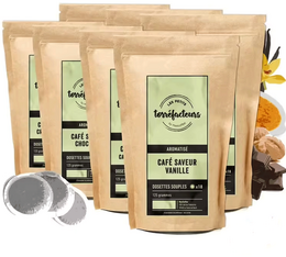 Les Petits Torréfacteurs - Kaffeepads Probierset süß x 126