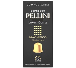 Pellini - Magnifico - Kompatibel mit Nespresso® - 10 Kapseln 