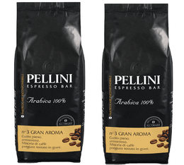 Pellini - Gran Aroma n°3 - Kaffeebohnen 1 x 2 kg 