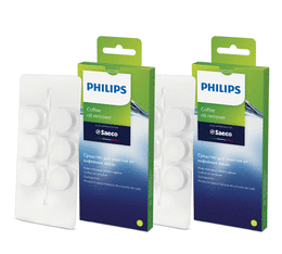 SAECO Reiniger - Entfettungstabletten CA6704/10 für Espressomaschinen x 12