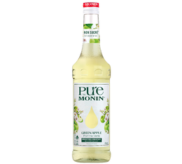 Pure by Monin Green Apple Konzentrat ohne Zuckerzusatz, 0,7L 
