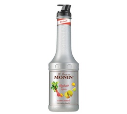 Monin Fruchtpüree - Rhabarber -  1L