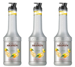 Monin Fruchtpüree Yuzu – 3 x 1 l für Geschäftskunden