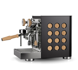 Espressomaschine ROCKET ESPRESSO Appartamento TCA Schwarz und Holz