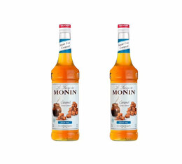 Monin Sirup Karamell ohne Zucker 0,7 L x 2 