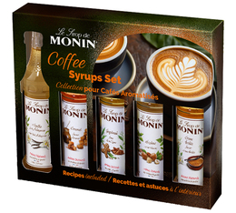 Monin Kennenlernset- 5 Mini-Flaschen Sirup 0,05 L