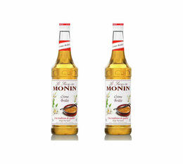 Monin Sirup Crème Brûlée 2 x 0,7 L