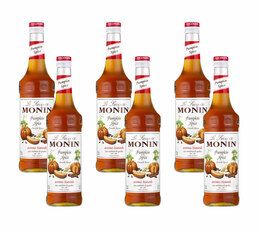Monin Sirup Pumpkin Spice (Würziger Kürbis) für Geschäftskunden  6 x 0,7 L